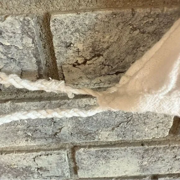 🤍 Surf Gypsy White Lace Front Boho Peasant Blouse – Size S - Picture 6 of 7